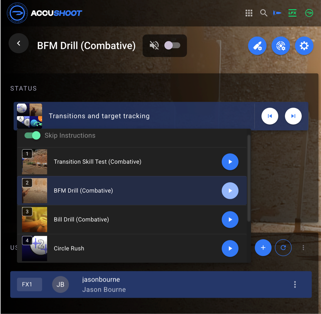 New feature screenshot